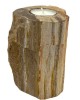 Κηροπήγιο από Απολιθωμένο Ξύλο 10cm - Petrified Wood Κηροπήγια